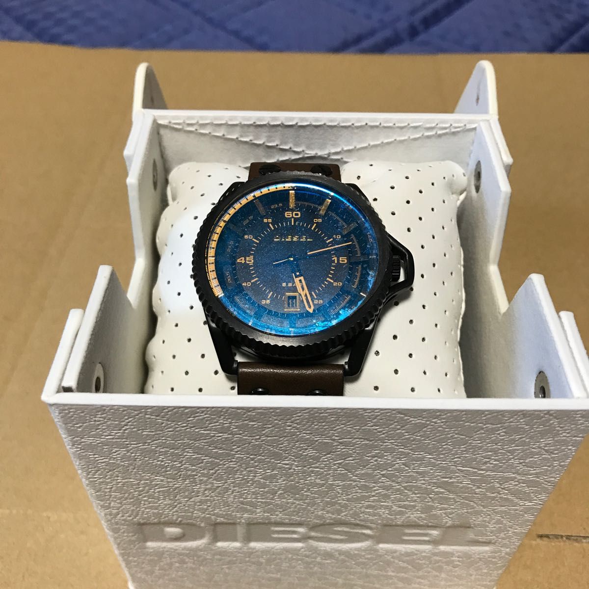 DIESEL ディーゼル DZ1718 メンズ 腕時計 watch 革ベルト クオーツ アナログ