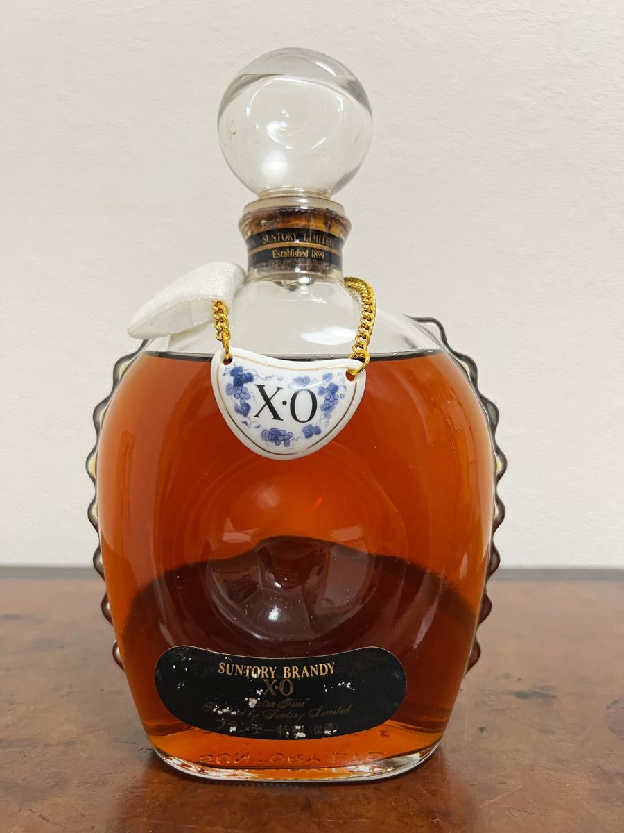 未開栓古酒SUNTORY BRANDY XO 從価サントリーブランデーXO特級 未開栓古酒SUNTORY BRANDY XO 從価サントリーブランデーXO特級
