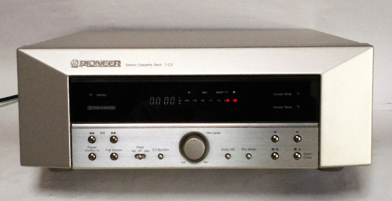 かわいい! ◇ PIONEER カセットデッキ T-C3 ◇ RCAケーブル付属 ◇ 一般 かわいい! ◇ PIONEER カセットデッキ T-C3 ◇ RCAケーブル付属 ◇ 一般