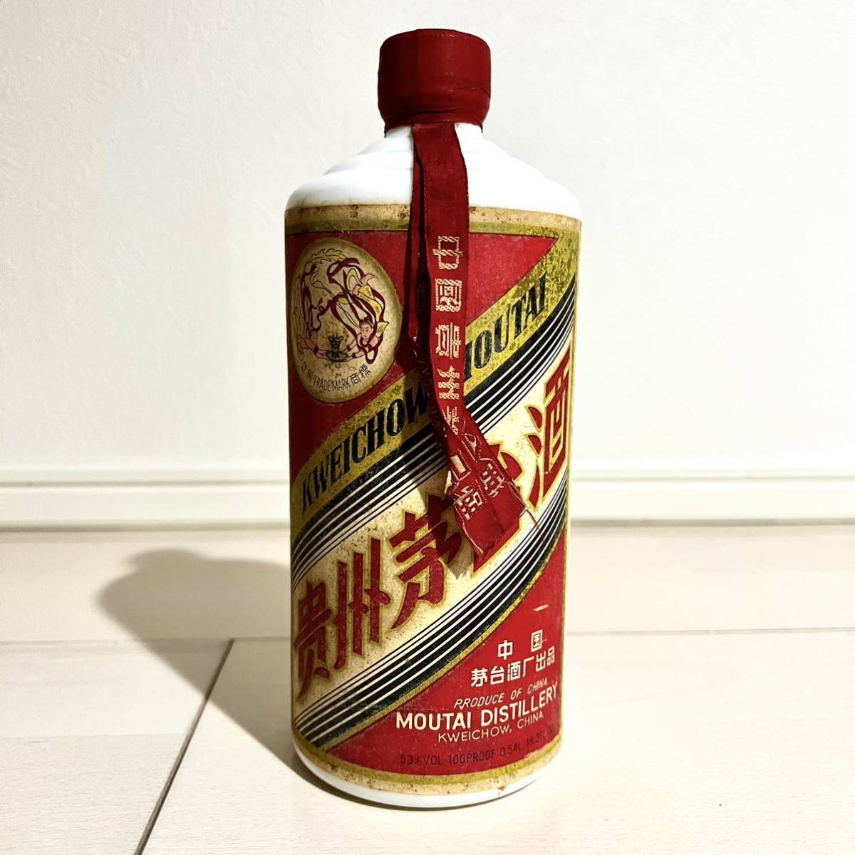 貴州茅台酒 マオタイ 天女ラベル 53% 106Proof 540ml 約1040g 貴州茅台酒 マオタイ 天女ラベル 53% 106Proof 540ml 約1040g