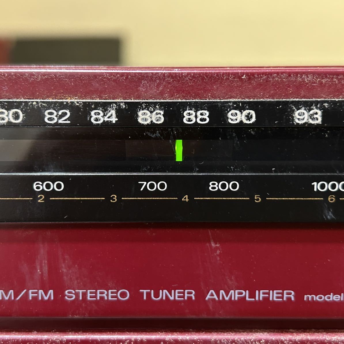 #H23C SANYO OTTO AM/FM ステレオチューナーアンプ TAP-M5 ステレオカセットデッキ RD-M5 スピーカー SX-M3 通電確認済み 動作未確認_画像2