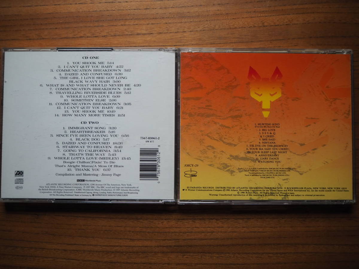 ◆◇送料無料/中古 レッド・ツェッペリン CD 7枚セット Led Zeppelin PC読込確認済◇◆の画像6