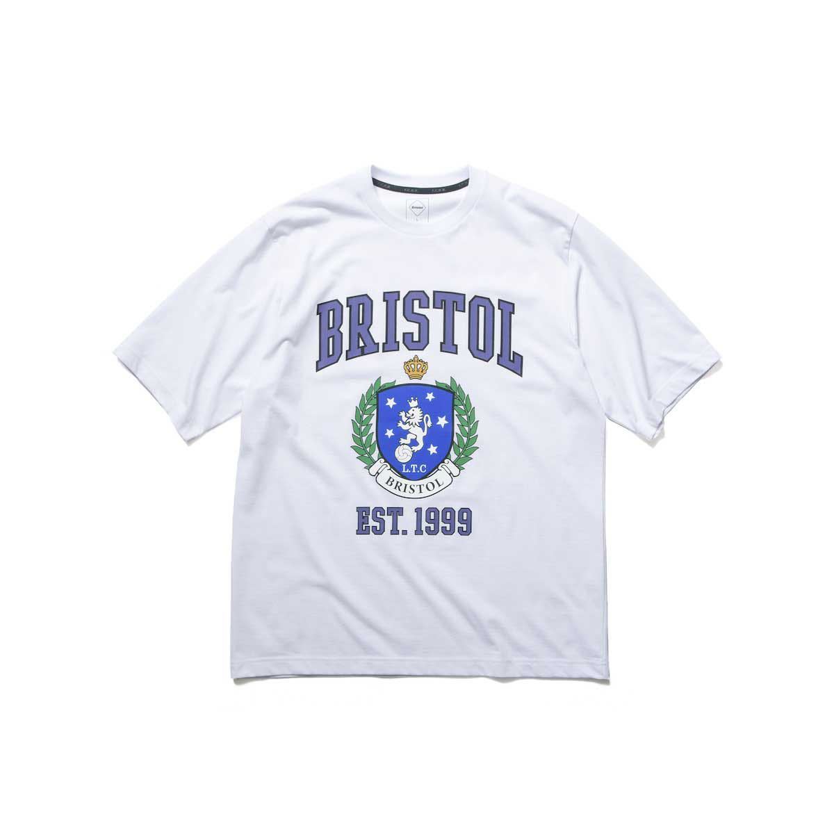 ★送料無料 S FCRB F.C.Real Bristol LAUREL BAGGY TEE White Tシャツ 23SS★