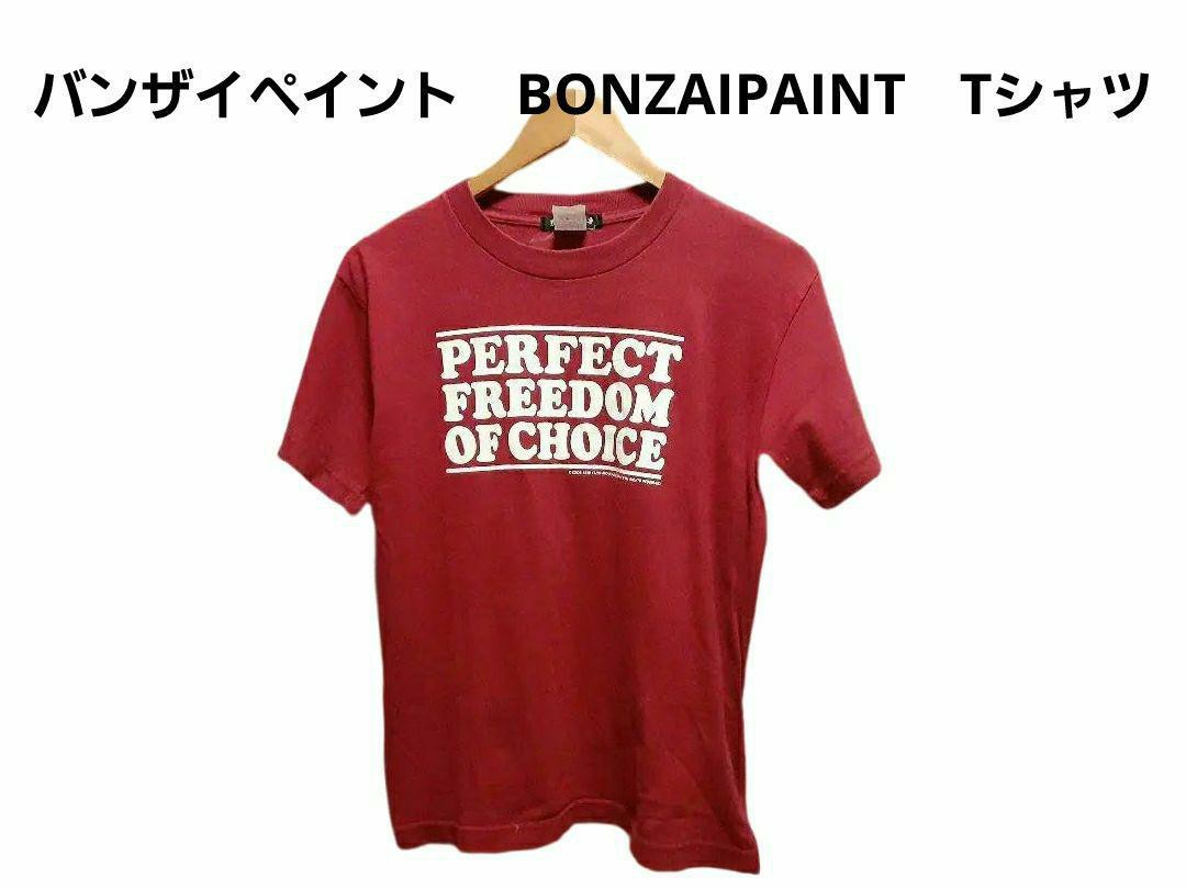 バンザイペイント　BONZAIPAINT　ロゴ入り　Tシャツ_画像1