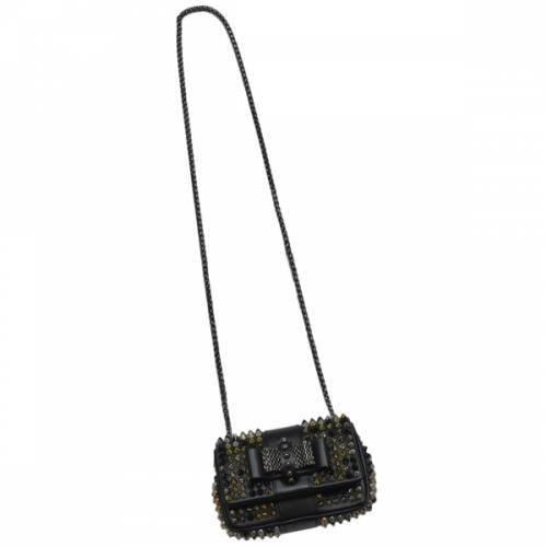 Christian Louboutin Christian Louboutin Suite charity studs chain shoulder bag R2-220364 *