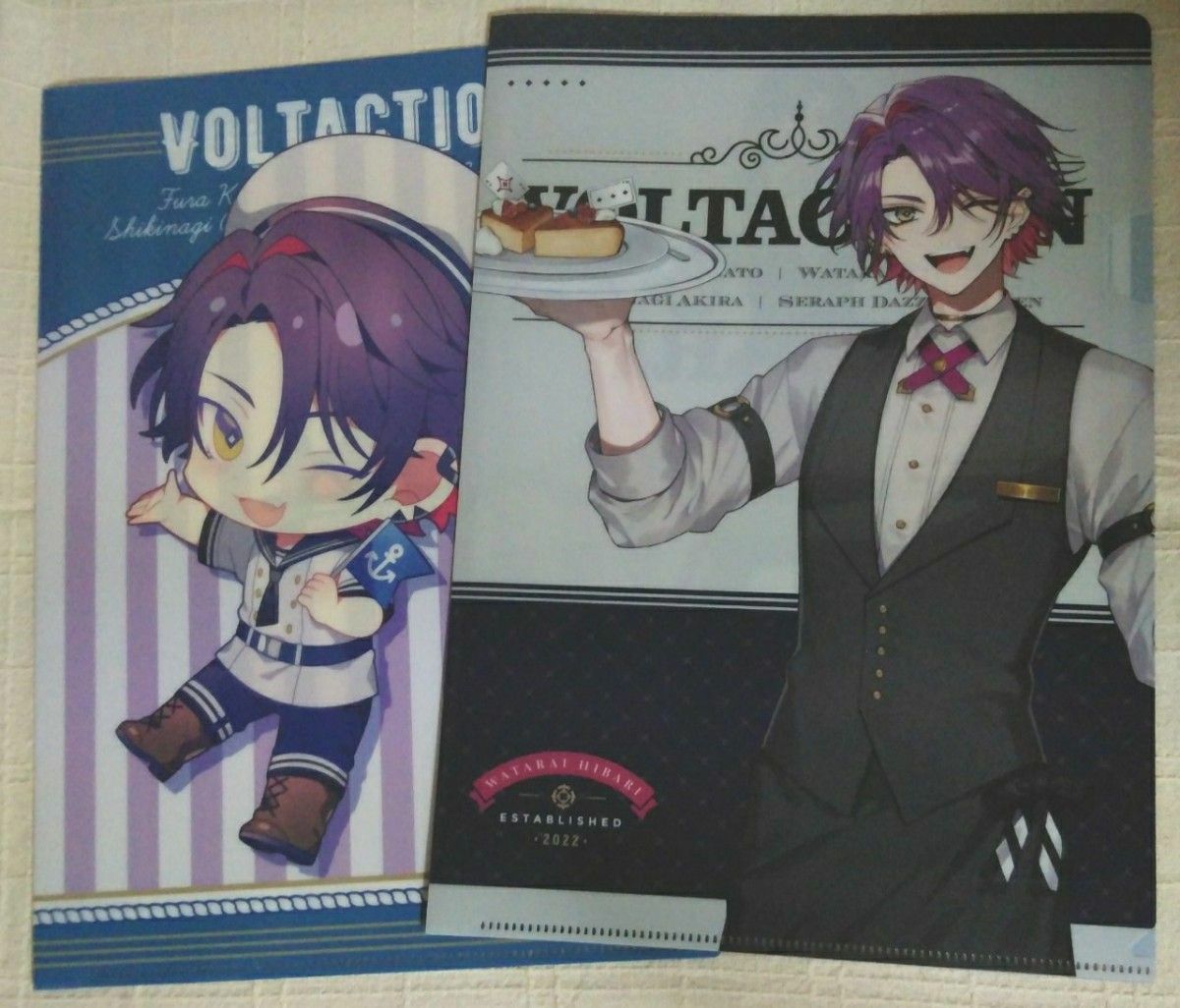 渡会雲雀/2枚セット/にじさんじ/VOLTACTION/ヴォルタクション 渡会雲雀/2枚セット/にじさんじ/VOLTACTION/ヴォルタクション