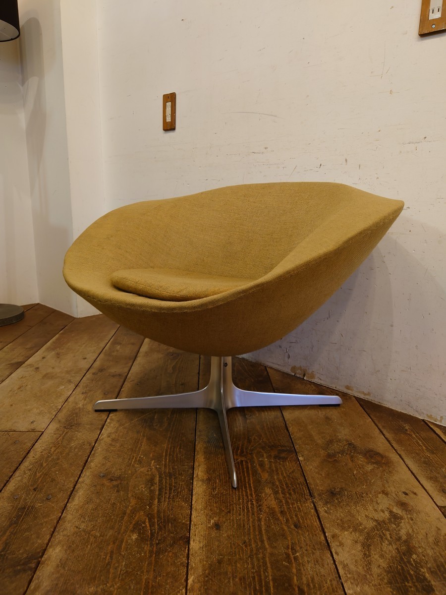 【希少】天童木工 Tendo ビンテージ Form Chair フォームチェア A/ジャパニーズモダン レトロ 北欧スタイル スペースエイジ ラウンジチェアの画像1
