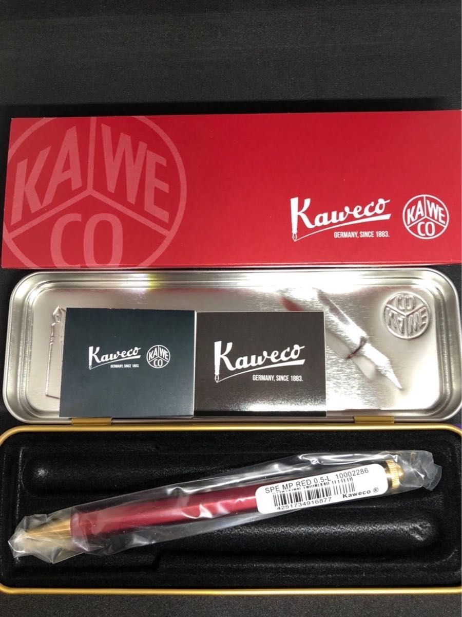 即購入可】【すぐ発送】【新品未使用】カヴェコ限定色のレッド