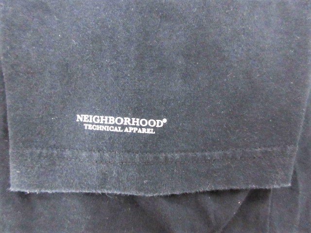 NEIGHBORHOOD ネイバーフッド×DUPPIES 半袖Ｔシャツ ブラック サイズS 正規品 / a8541_画像3