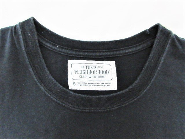 NEIGHBORHOOD ネイバーフッド×DUPPIES 半袖Ｔシャツ ブラック サイズS 正規品 / a8541_画像4