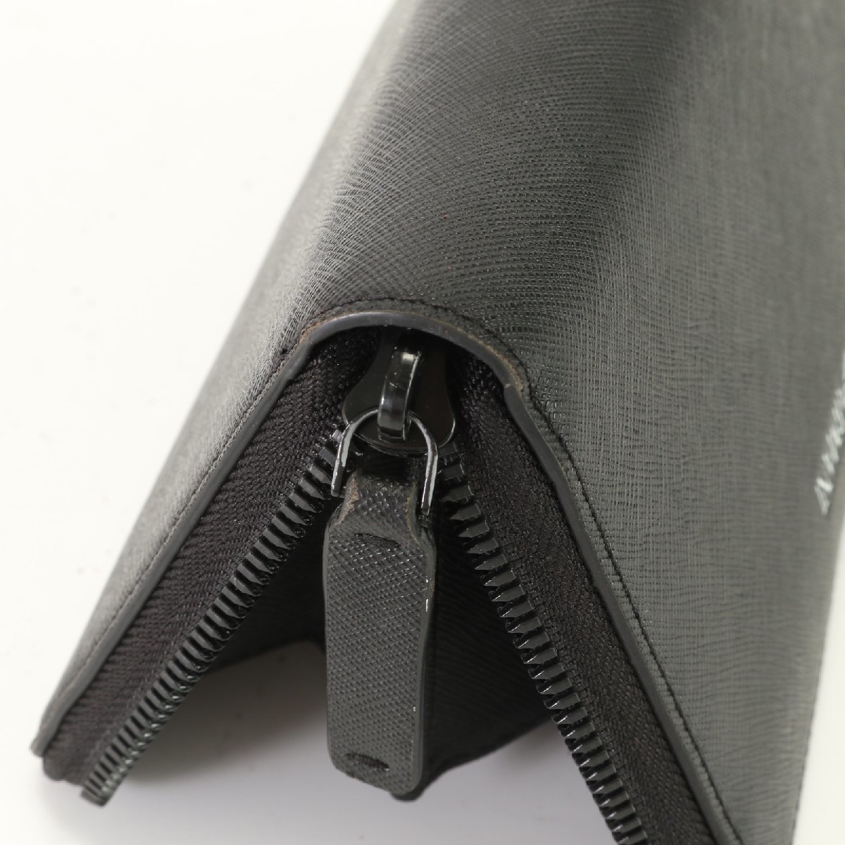 □1円□極美品□エンポリオ アルマーニ□長財布□ラウンドファスナー