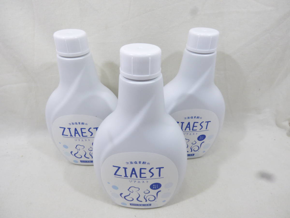 未使用 ジアエスト ZIAEST オールペット用 除菌・消臭剤 付替用 400ml 3本セット ペッツバリューの画像1