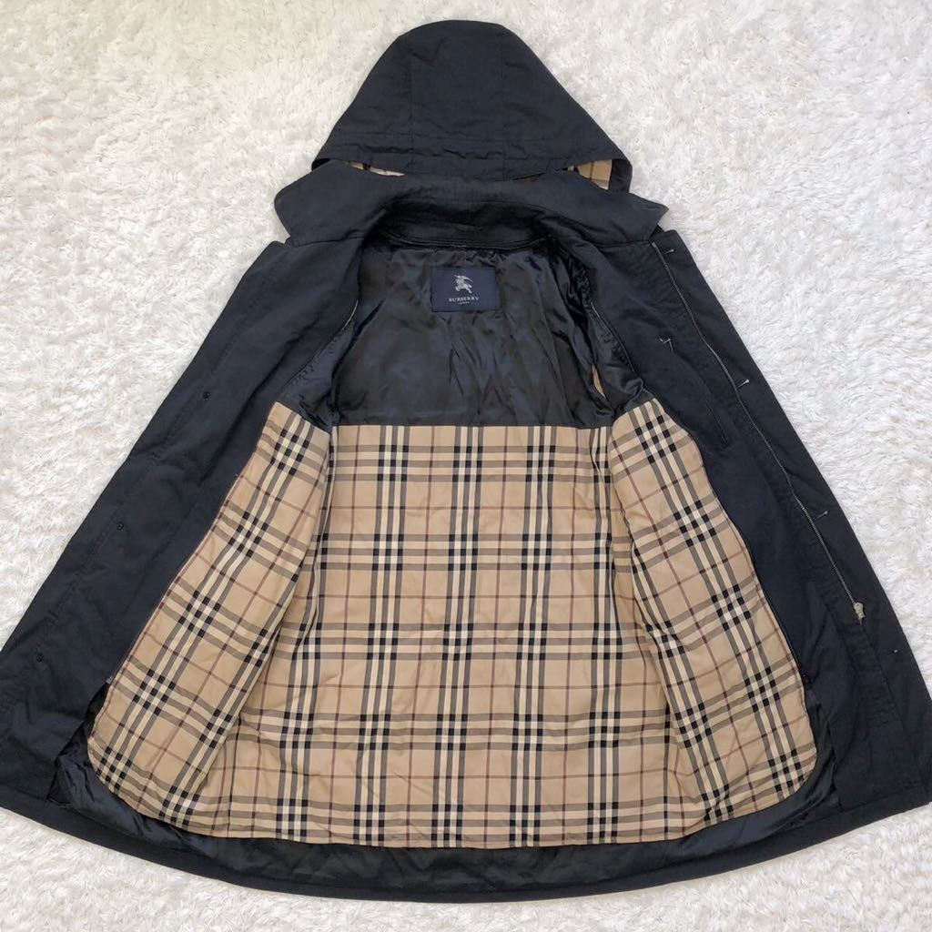 美品】BURBERRY LONDON バーバリーロンドン 2way ステンカラーコート