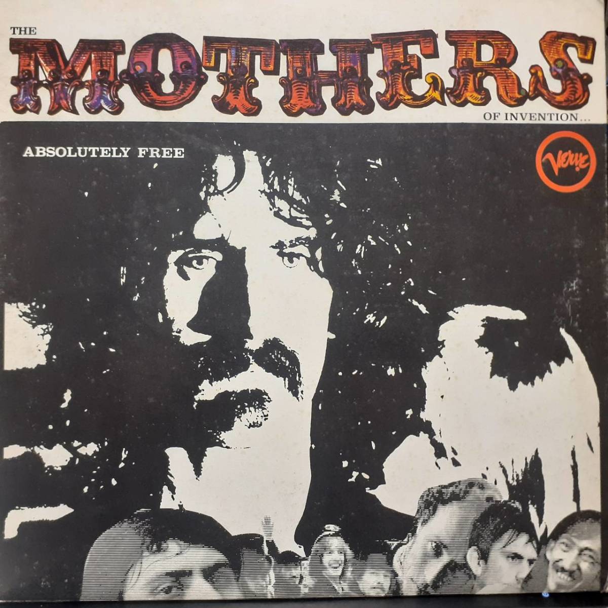 英VERVE(POLYDOR)盤LP！The Mothers Of Invention (Frank Zappa) / Absolutely Free 1967年作の70'sプレス 2317-035 フランク・ザッパ_画像1