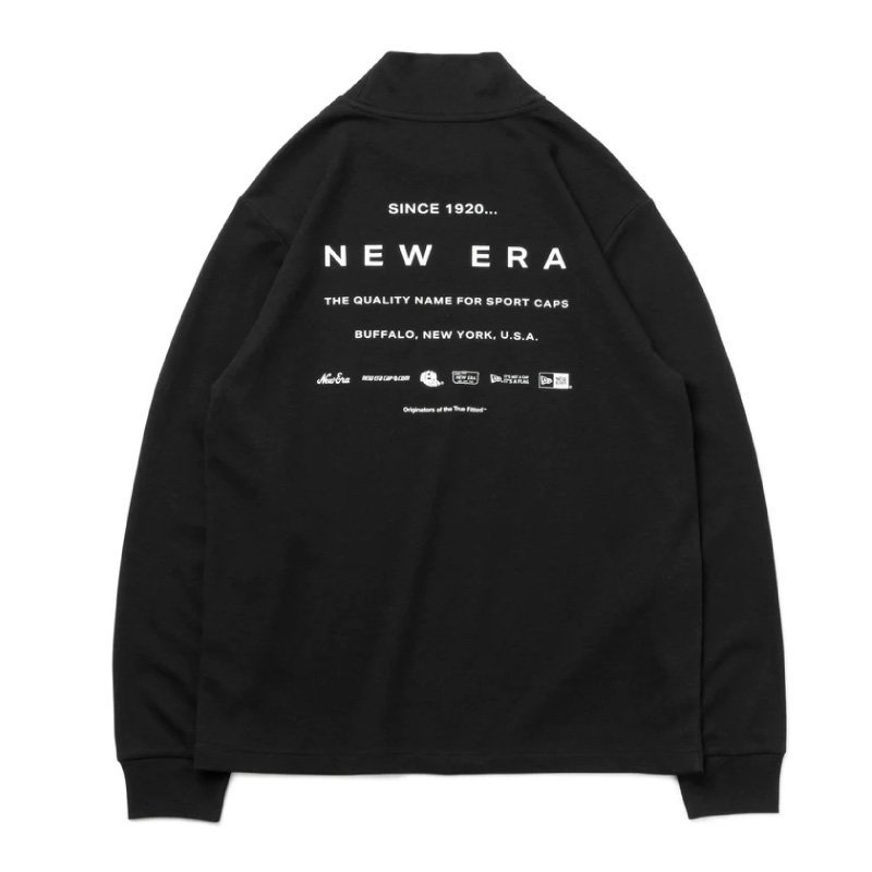 古典 ニューエラ Golf NEWERA 新品 ゴルフ M 黒 ブラック 速乾 モック
