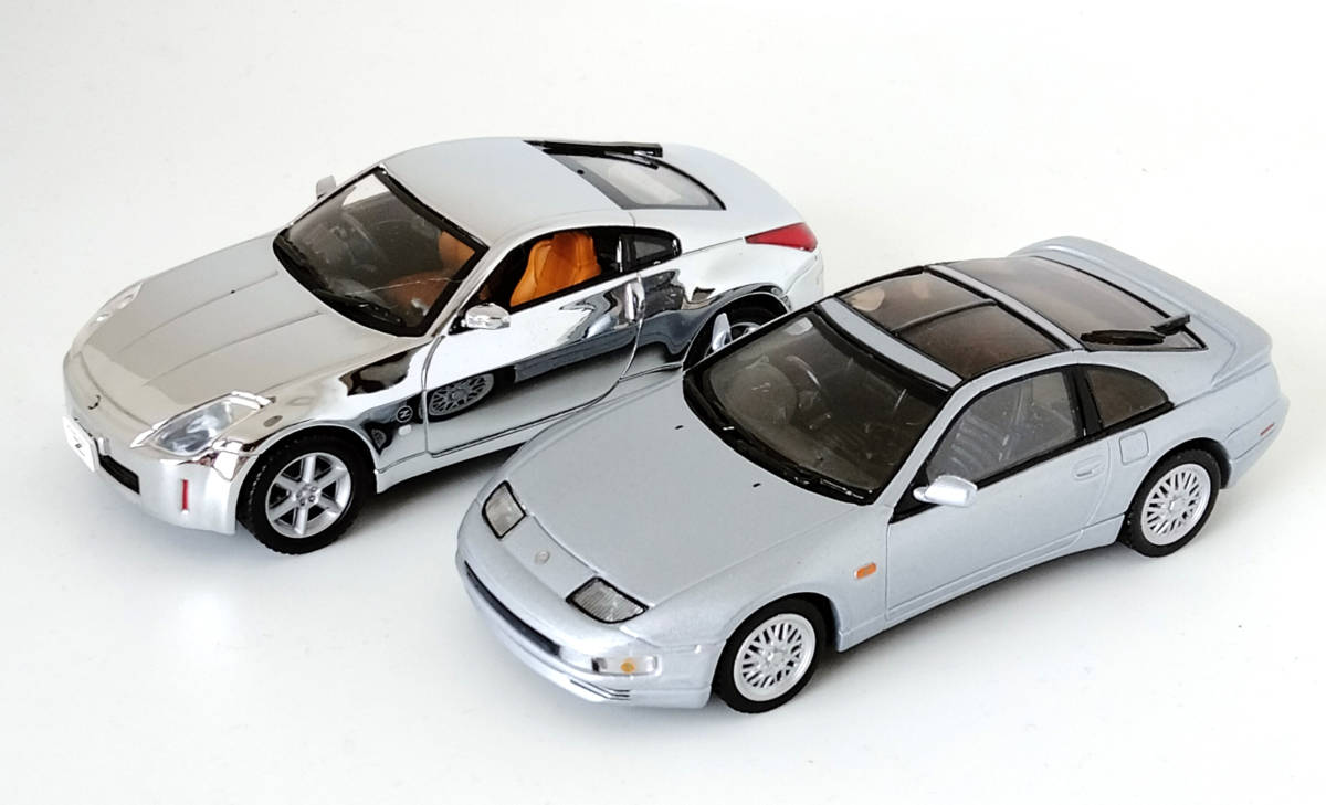 NISSAN FAIRLADY Z 1/43 京商 フェアレディZ ミニカー2体セット 300ZX