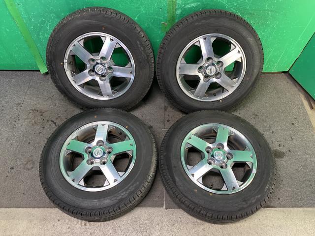 中古 キックス H59A アルミホイール 4本 175/80R15 タイヤホイール_画像1