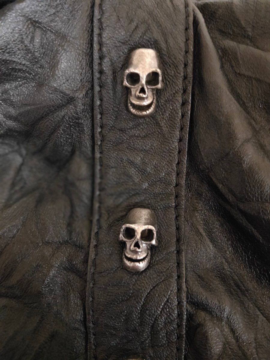 THOMAS WYLDE トーマスワイルド レザー ライダース ジャケット XS THOMAS WYLDE トーマスワイルド レザー ライダース ジャケット XS