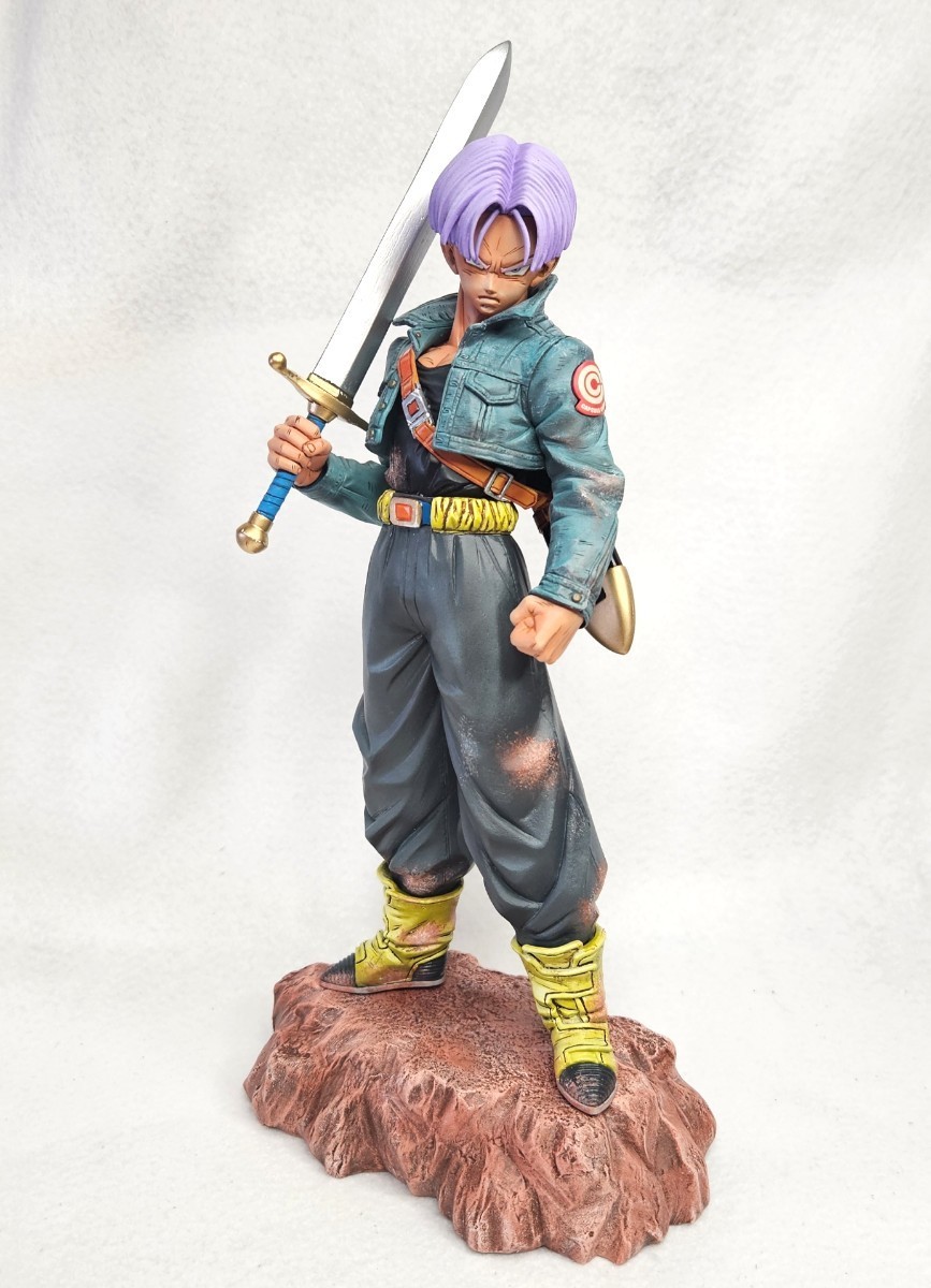 MSP ドラゴンボール トランクス 改修フルリペイント フィギュア プライズ 一番くじ DRAGONBALL figure リペイント 塗装済 完成品_画像2