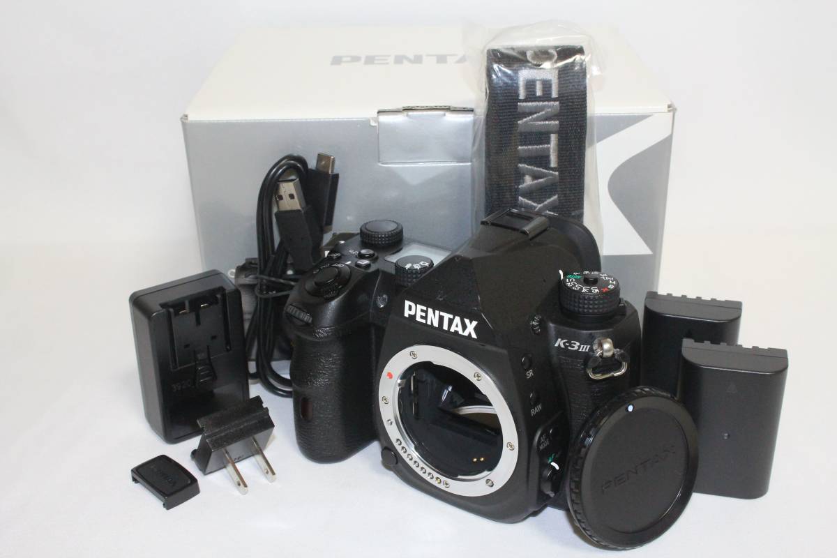 ■元箱入り■ ペンタックス PENTAX K-3 Mark III ボディ ブラック APS-Cデジタル一眼レフカメラ (800-021)
