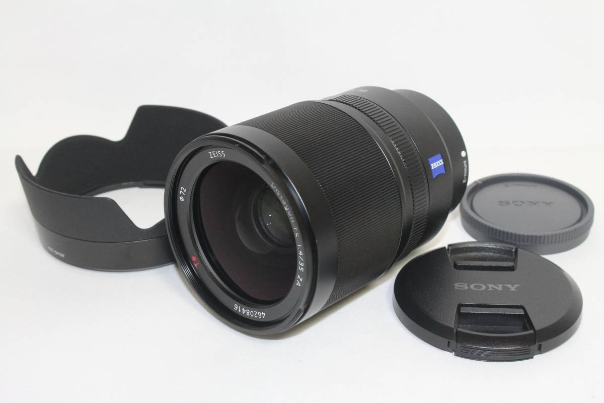 □美品□ SONY ソニー単焦点レンズDistagon T* FE 35mm F1.4 ZA E