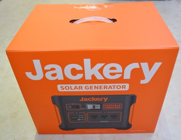 【代引き不可】 未使用 税込 ポータブルバッテリー 1000 ポータブル電源 ジャクリ Jackery 発電機