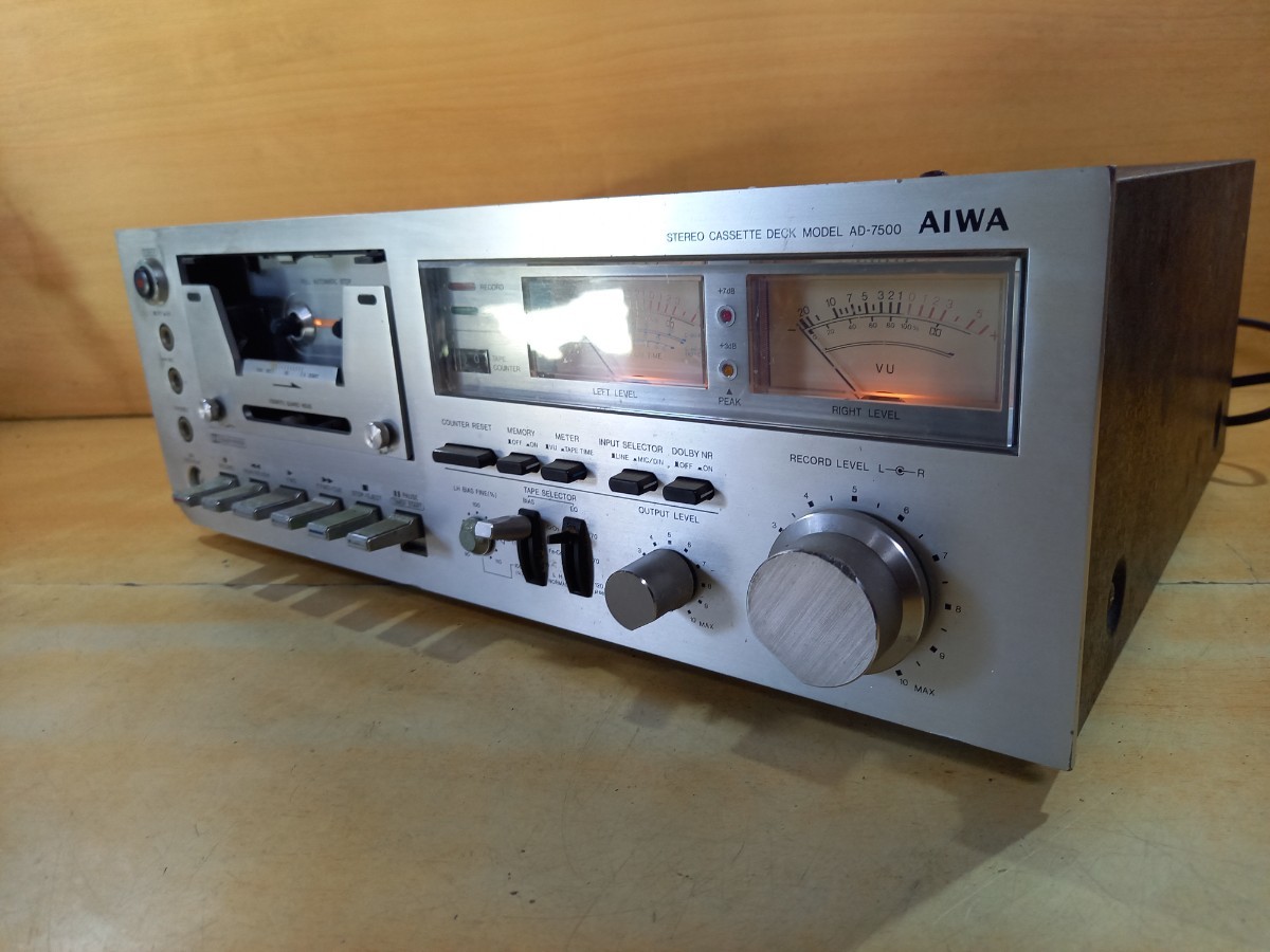 AIWA アイワ カセットデッキ ADー7500 | JChere雅虎拍卖代购