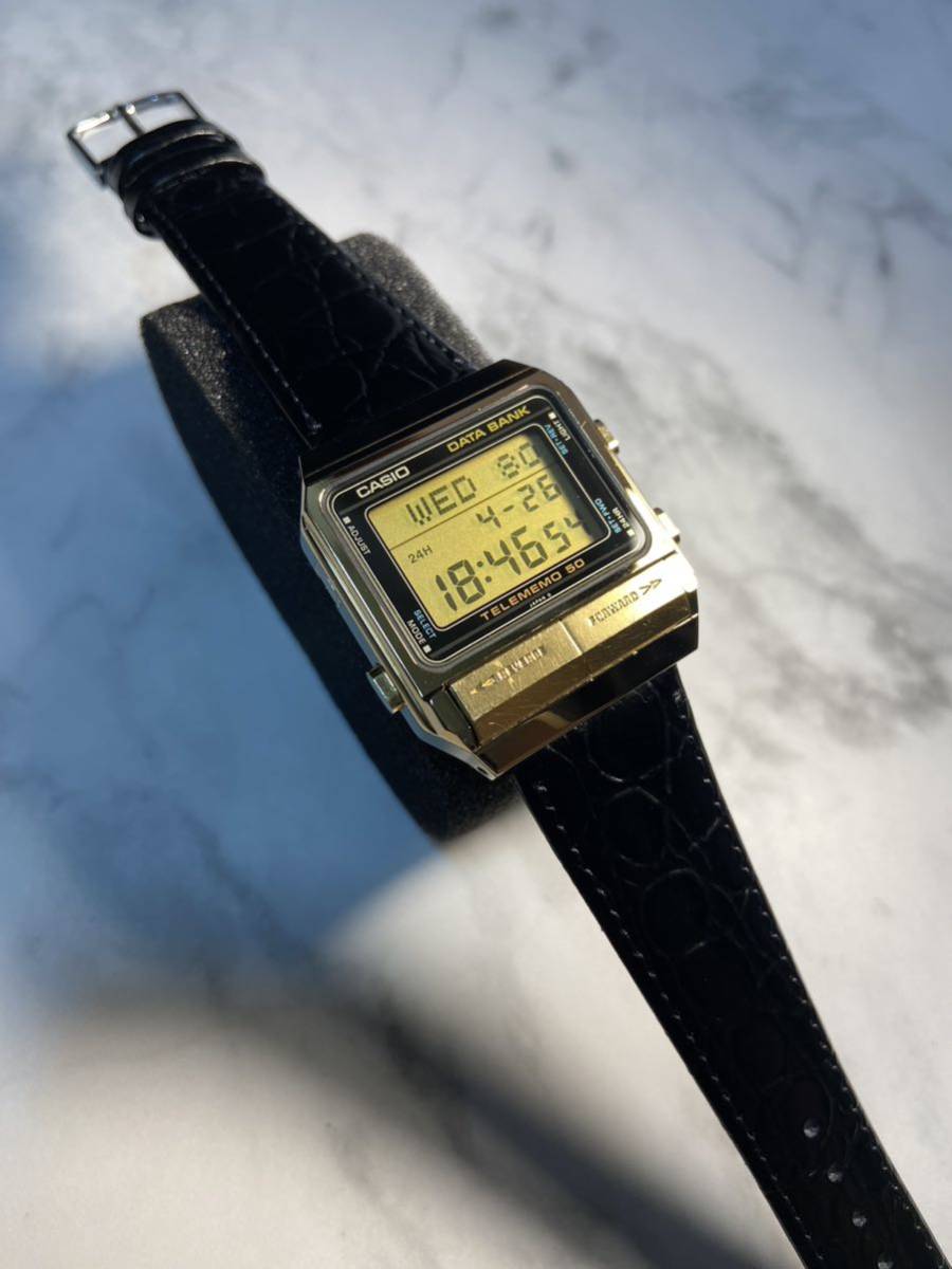 通販激安】 DATABANK ☆【送料無料】CASIO Vintage ☆美品80's DB-500G