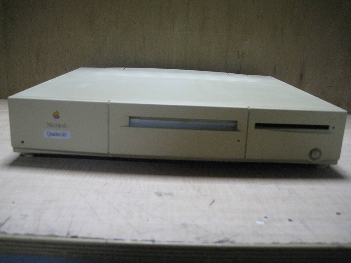 稀少起動可　Apple Macintosh Quadra 610 M2113 メモリ36MB HD230MB キーボード マウス付属_画像6