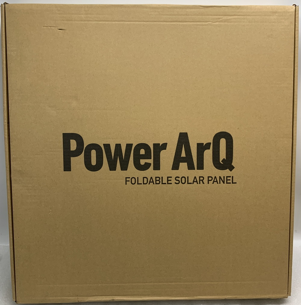 ◇ Power ArQ Solar 簡易 ソーラーパネル [ STSL120FD-MC4DC ] 【開封済み/保管品】 折りたたみ / 未使用(S230825_2)_画像1