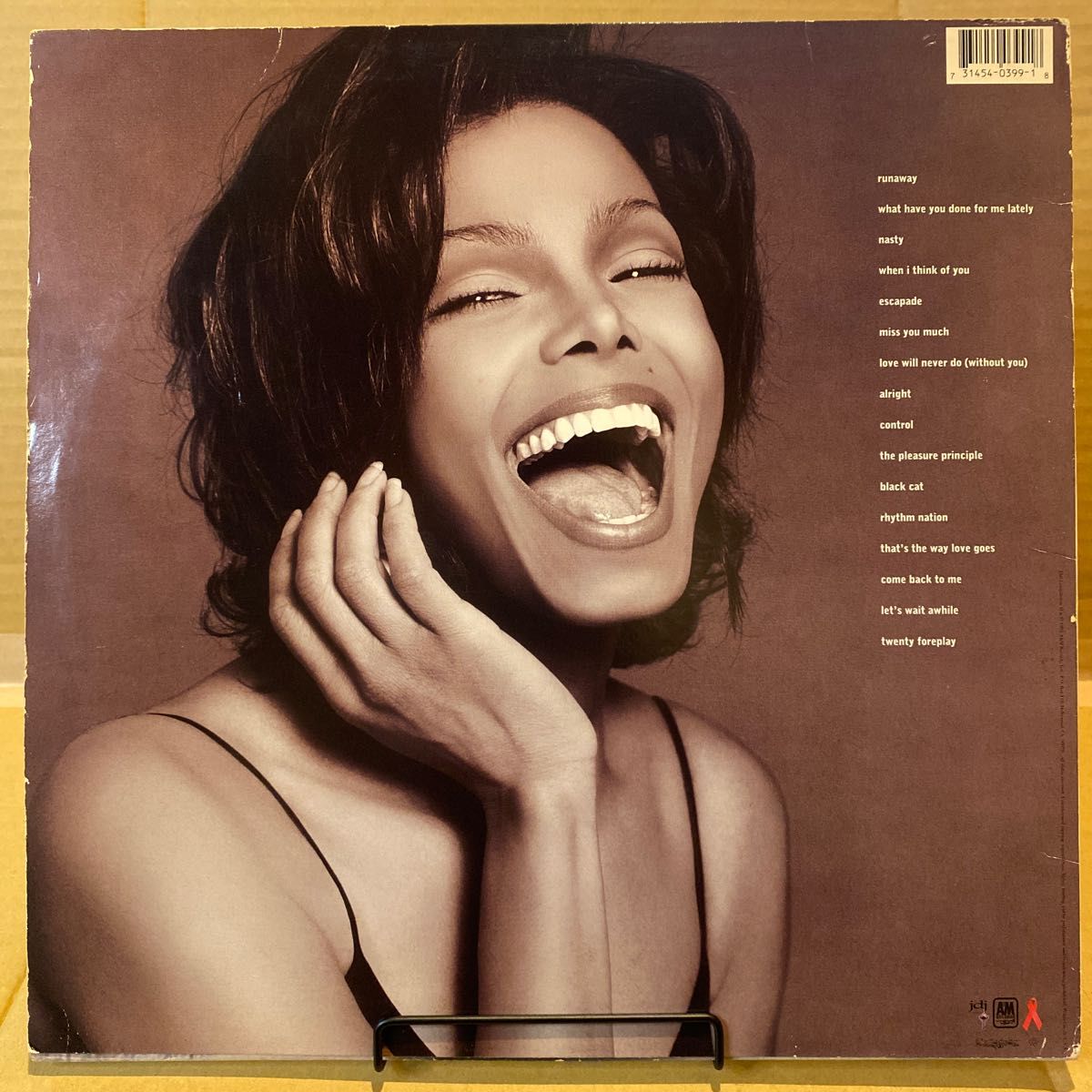 激レア 2LP Janet Jackson 1986/1996 Design Of A Decade