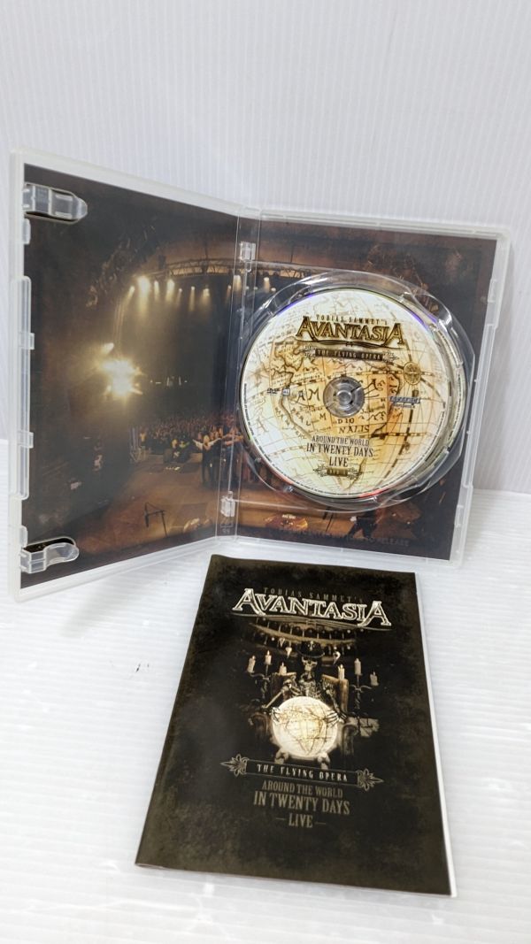 HC822-230831-012【中古】TOBIAS SAMMET's アヴァンタジア/AVANTASIA-THE FLYING OPERA- A ROUND THE WORLD IN TWENTY DAYS-LIVE- ロック_画像4