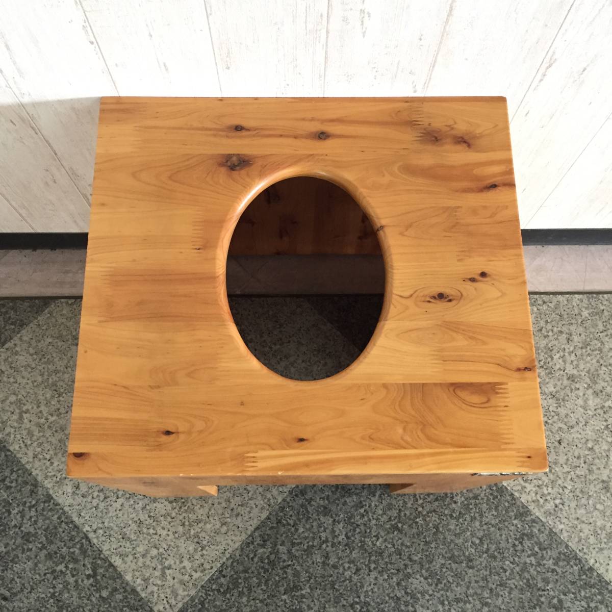 V wormwood steaming seat . for chair wooden rectangle hole temperature . health appliances healthy supplies 