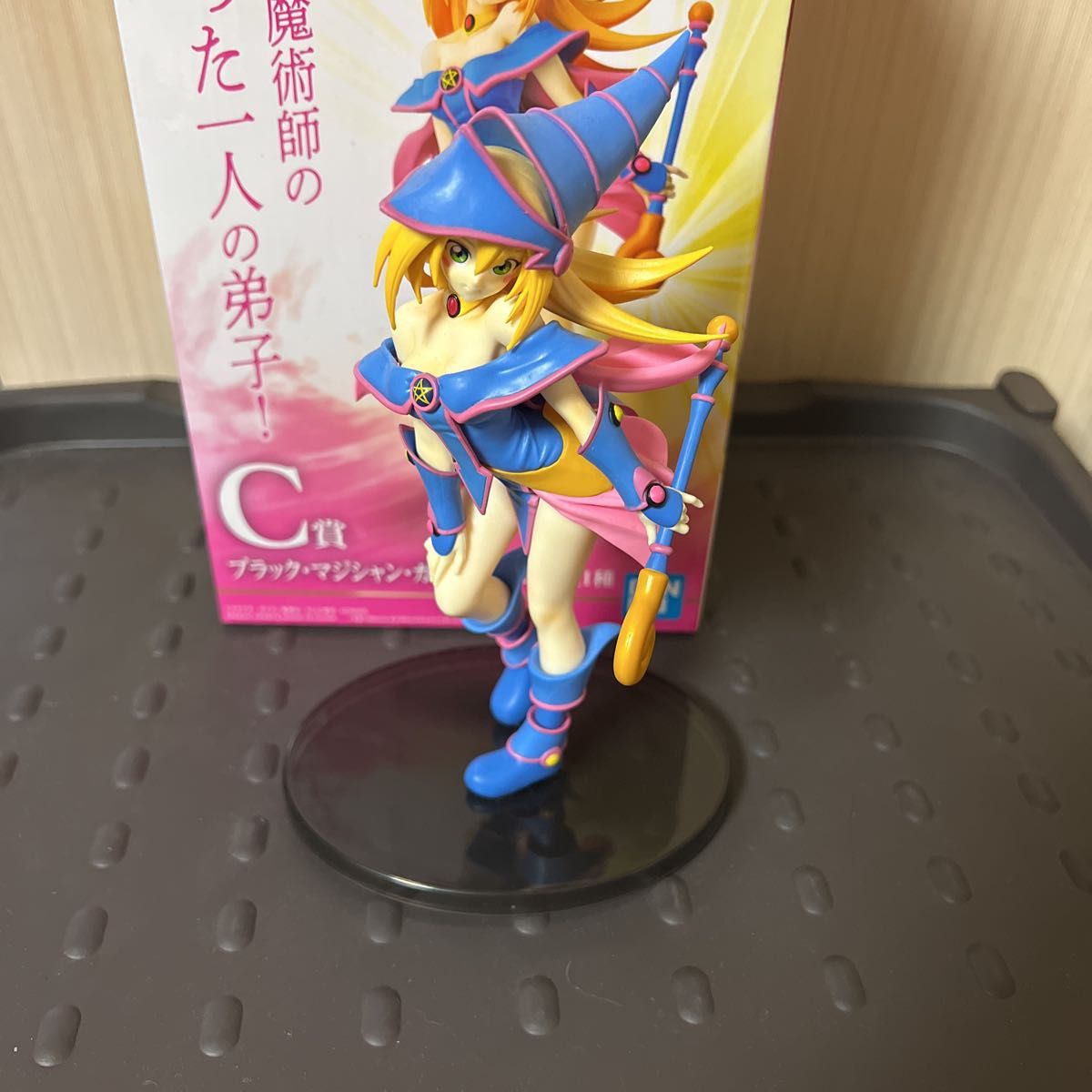 遊戯王 ブラックマジシャンガール 一番くじ フィギュア C賞 開封 遊戯王 ブラックマジシャンガール 一番くじ フィギュア C賞 開封