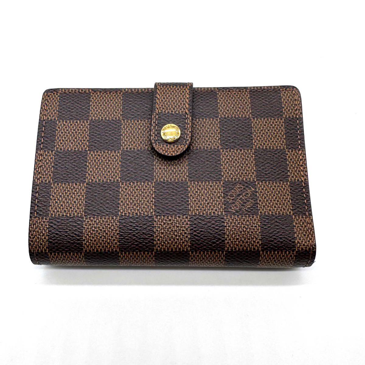美品】LOUIS VUITTON ルイヴィトン ダミエ ポルトフォイユ ヴィエノワ