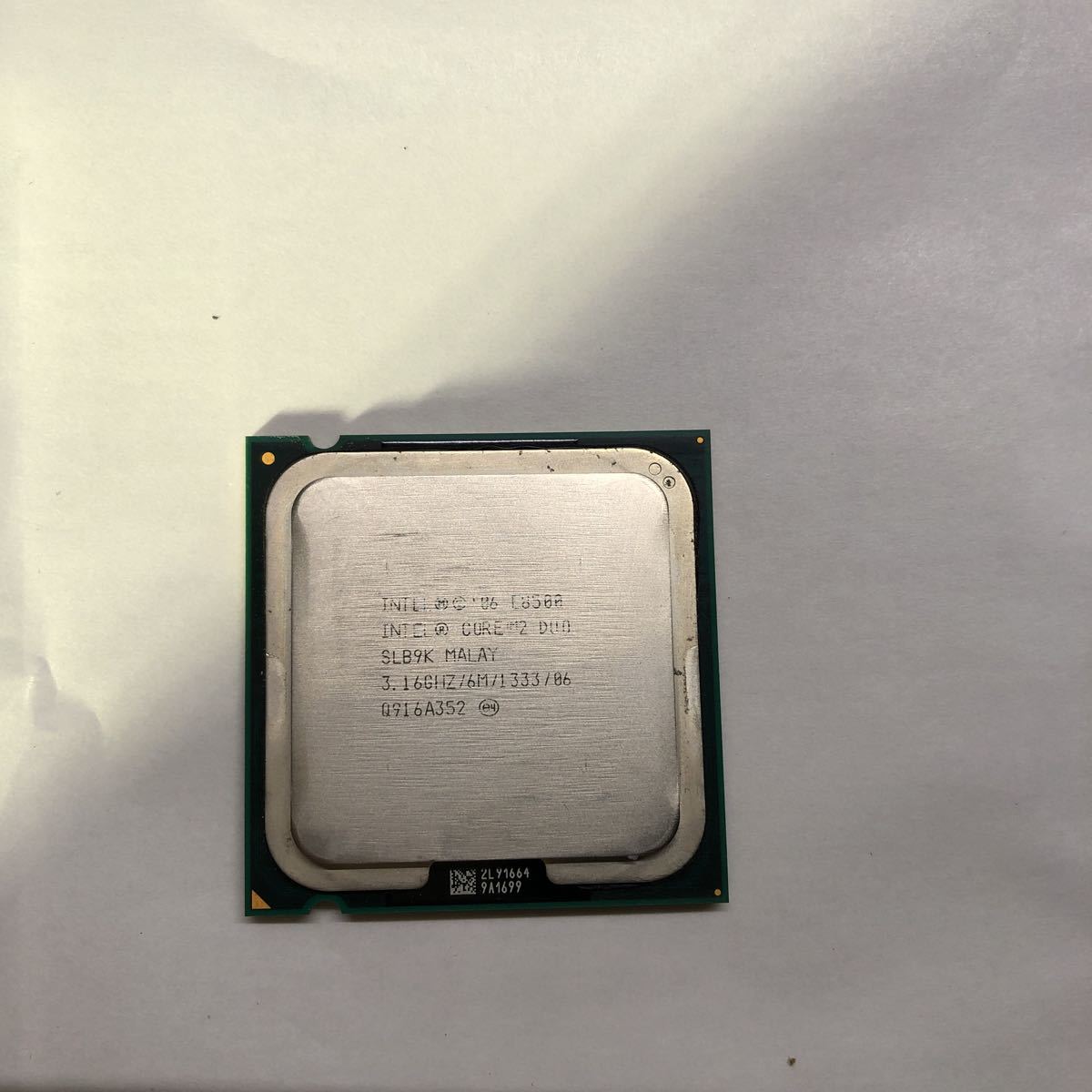 Intel Core2 E8500 SLB9K 3.16GHz /108_画像1