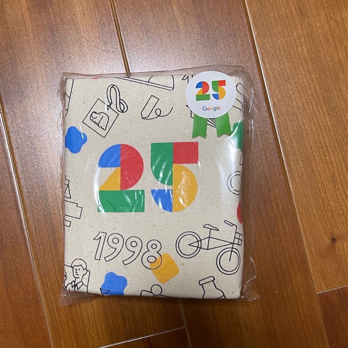 Google 25周年記念 トートバッグ 2個 新品 - エコバッグ