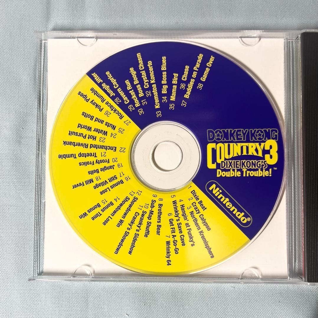 スーパードンキーコング 3 謎のクレミス島 CD サントラ 英語 海外_画像3