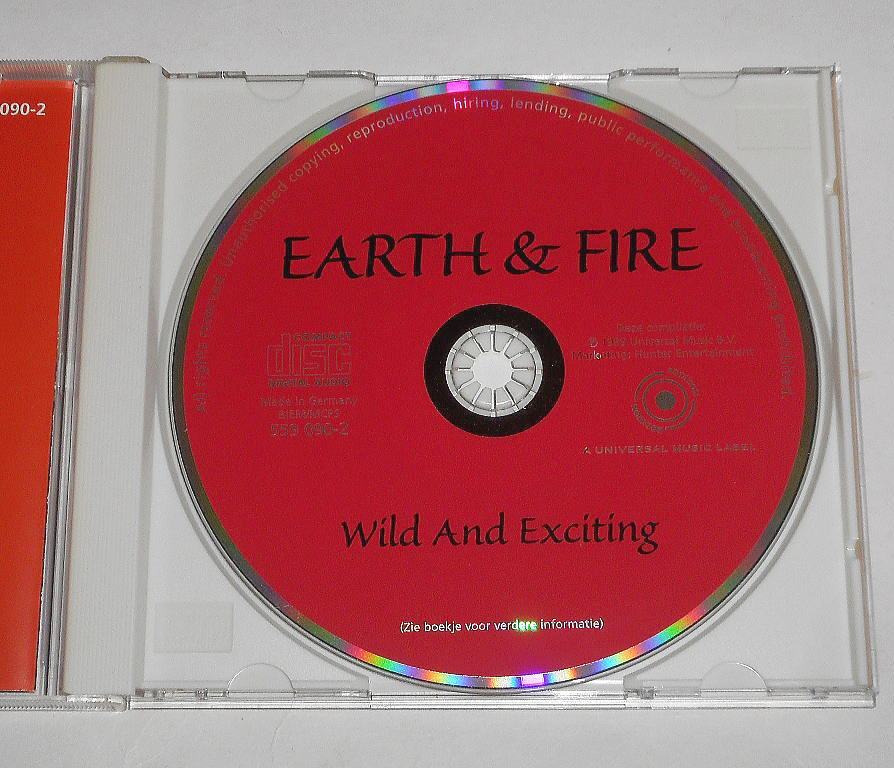 1999年発売オランダ盤『Wild And Exciting＊Earth & Fire』オランダのプログレ風バンドのBEST★1971年,日本でも大ヒットしたシーズン収録の画像3