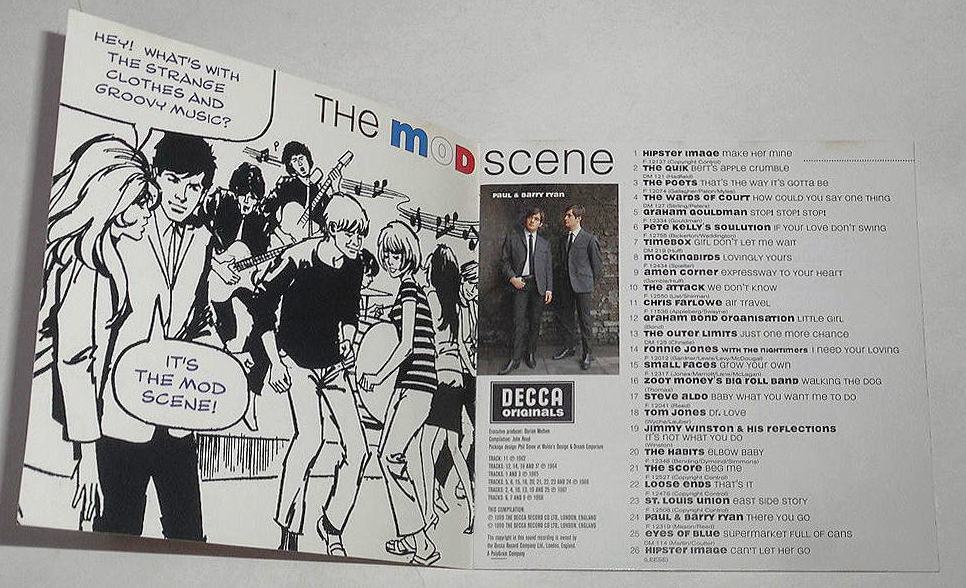 1999年に日本で爆発的に売れた英国モッズCD『The Mod Scene CUT IN THE 60s ザ・モッズ・シーン』リーバイスCM曲収録_画像7