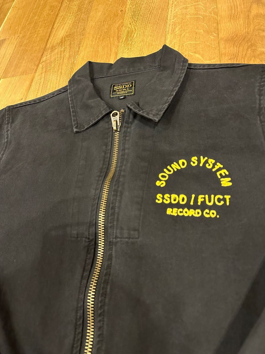 FUCT SSDD×POPEYE ファクト ポパイ 刺繍ロゴ コラボジャケット-