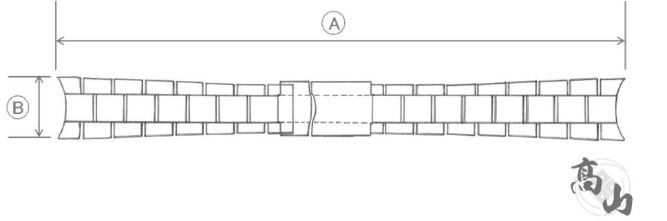 M166117J9 SEIKO 20mmjiujia-ro* design original stainless steel breath SBJG001/A825-00A0,SBJG005/A825-00C0 for cat pohs free shipping 