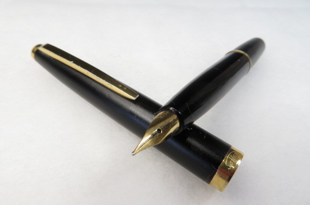 1円~Sailor セーラー 万年筆 ショート 18K AGM ニブ・18K マット