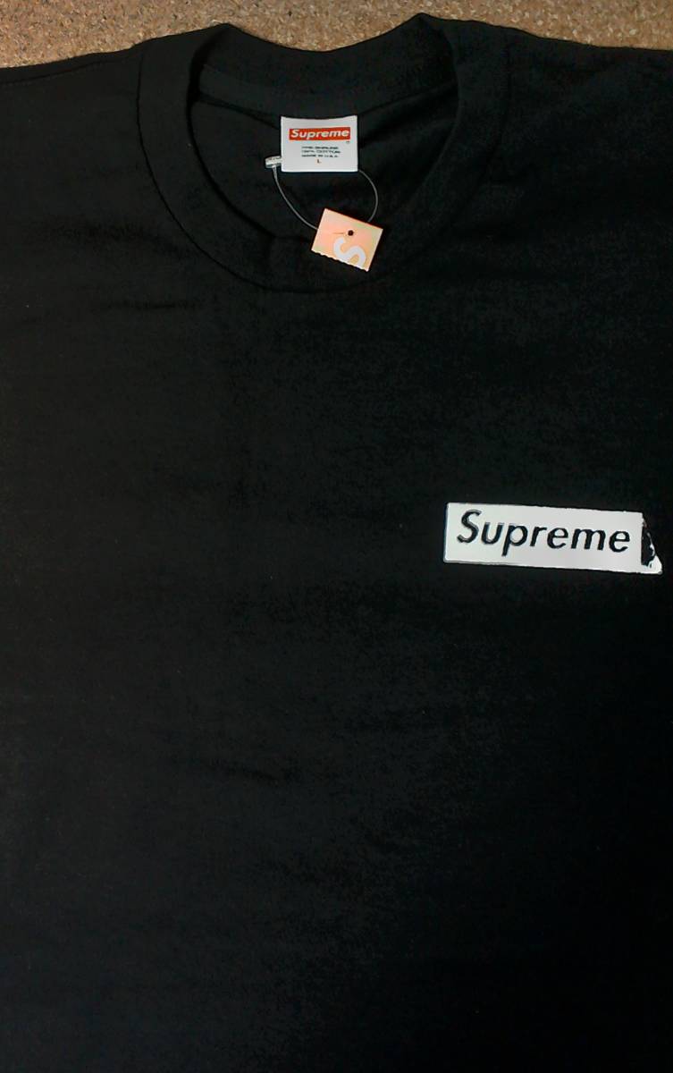 楽天最安値に挑戦】 L 新品未使用 Supreme No More Shit Tee Black