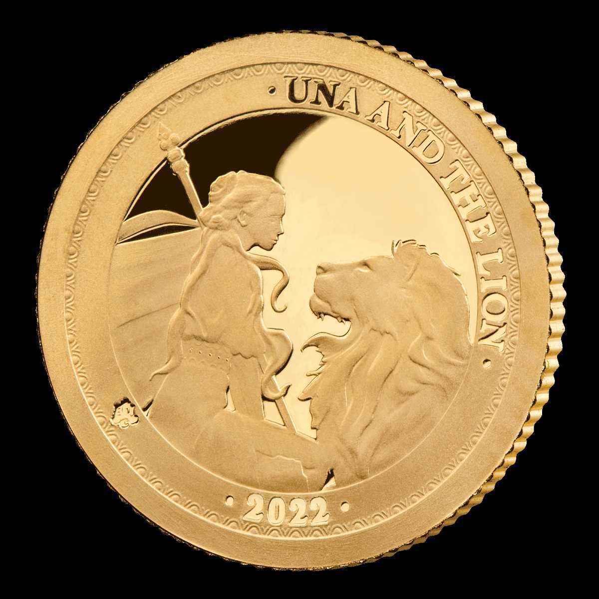 セントヘレナ 2022 ウナ と ライオン 金貨 0.5 グラム アイテム1-