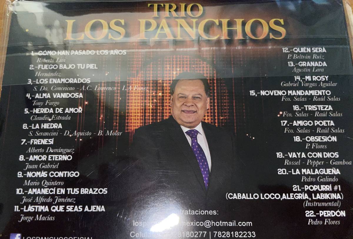 ★トリオ・ロス・パンチョス TRIO LOS PANCHOS CD★_画像2