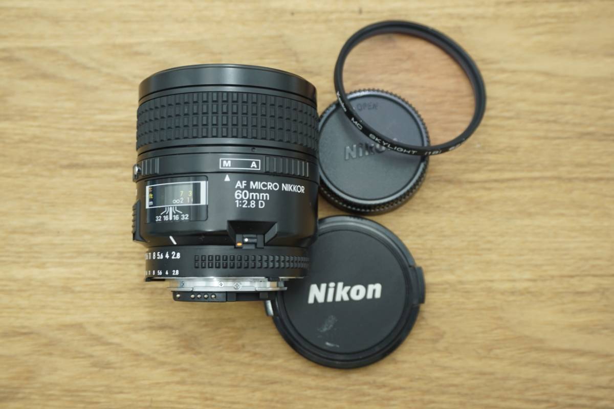 注目ショップ・ブランドのギフト AF Nikon 良品 8358 MICRO D 2.8 60mm