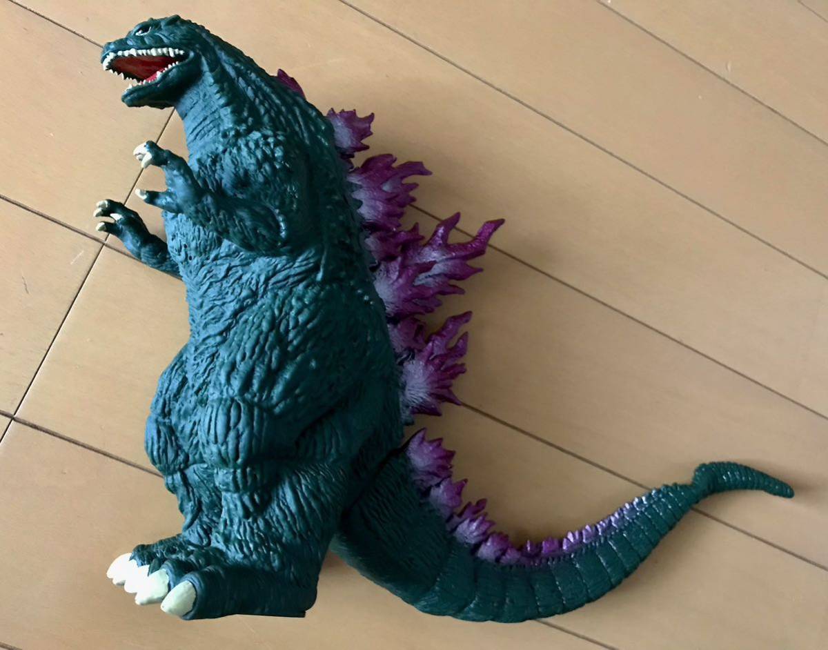 ゴジラ GODZILLA 怪獣王　ソフビ　比較的綺麗