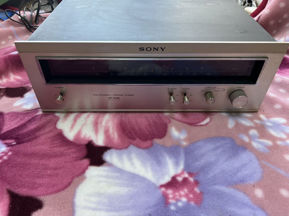 SONY ソニー ST-5150 ステレオチューナー AM/FM ラジオ 音響機器 現状売り切り_画像1
