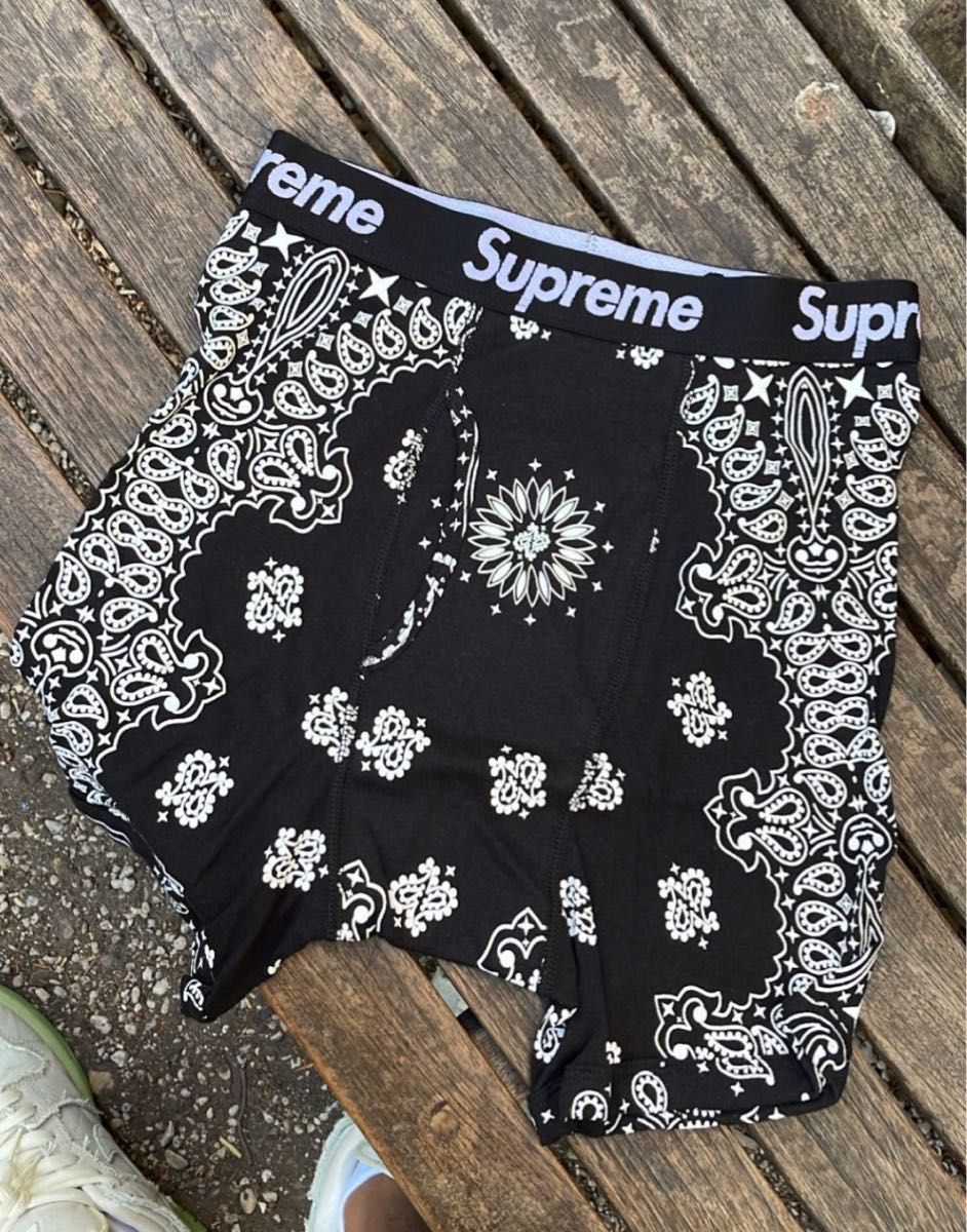 Supreme hanes ボクサーブリーフ M/M バンダナ柄 楽天市場】Supreme/Hanes Bandana Boxer Briefs (2pack